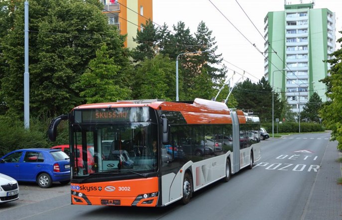 Pierwszy trolejbus Solarisa-Škody w Bergen