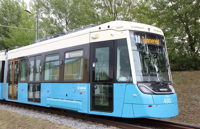 Bombardier przekazał pierwszy nowy tramwaj do Goteborga