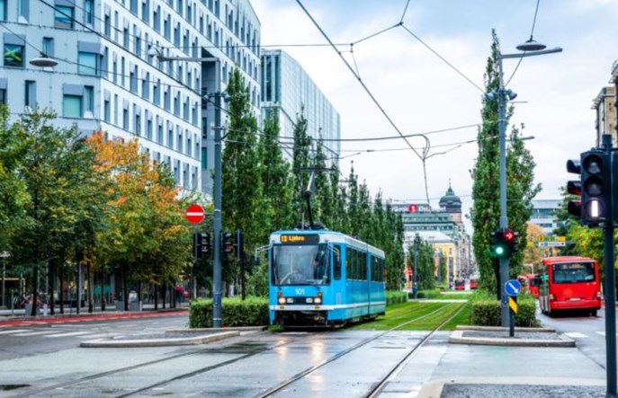 Oslo: Nowy odcinek trasy tramwajowej ułatwił dojazd na Stare Miasto
