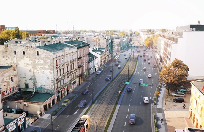 Łódź: Zachodnia bardziej przyjazna dla pieszych, ale bez uspokojenia ruchu
