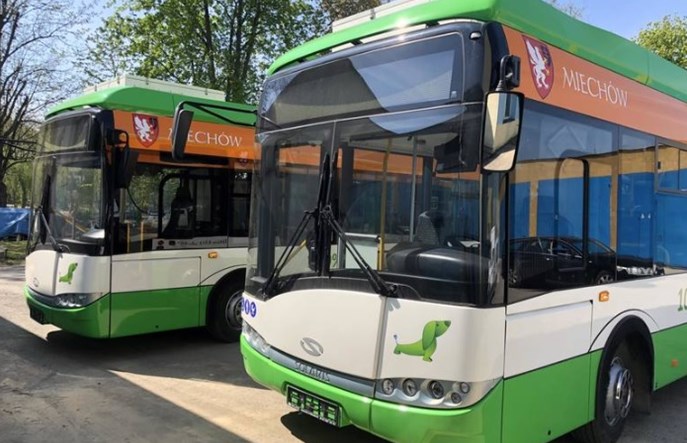 Komunikacja miejska w Miechowie ruszy 25 października. Flota będzie elektryczna