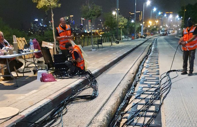 Tel Aviv będzie ładował autobusy elektryczne z elektrycznej ulicy