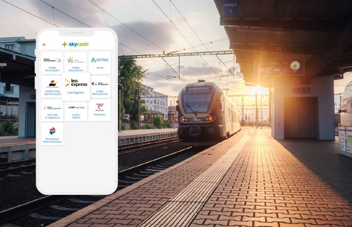 Bilety kolejowe Leo Express dostępne w aplikacji SkyCash