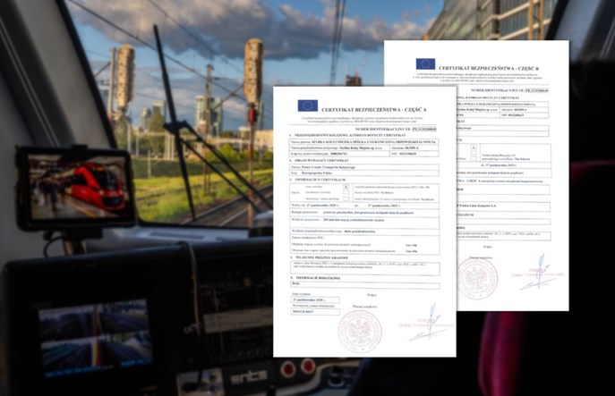 SKM Warszawa z certyfikatem bezpieczeństwa do 2025 roku