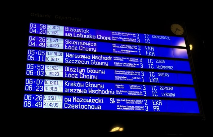 Łódź – Warszawa: Weekendowe utrudnienia. Naprawa sieci trakcyjnej