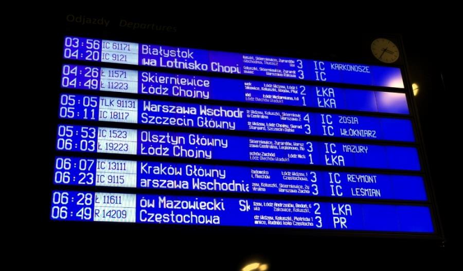 Łódź – Warszawa: Weekendowe utrudnienia. Naprawa sieci trakcyjnej Łódź – Warszawa: Weekendowe utrudnienia. Naprawa sieci trakcyjnej
