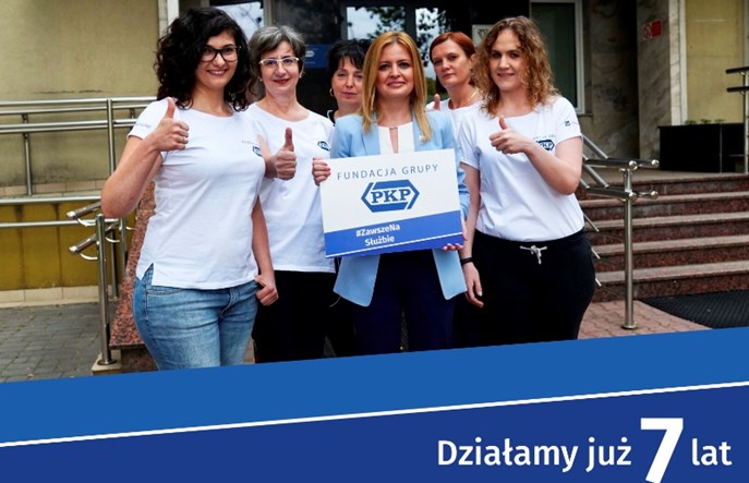 Fundacja Grupy PKP kończy 7 lat
