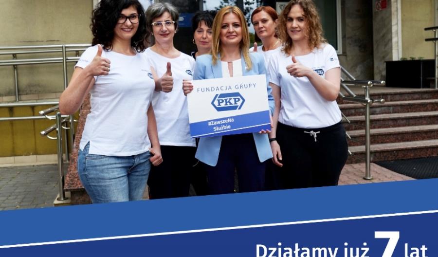 Fundacja Grupy PKP kończy 7 lat Fundacja Grupy PKP kończy 7 lat