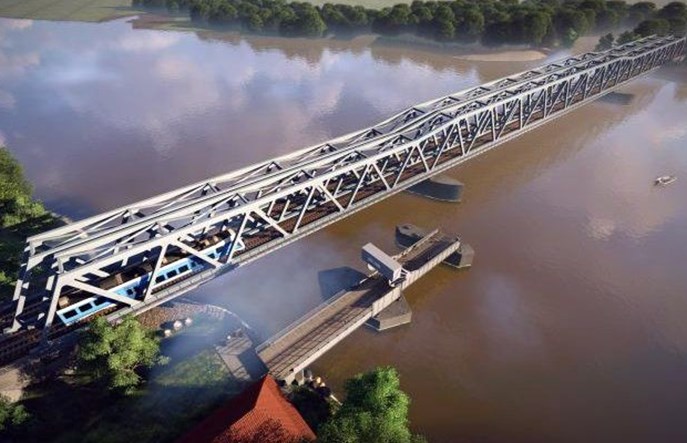 Nowy most nad Regalicą coraz bliżej. Porozumienie Wód Polskich i PKP PLK