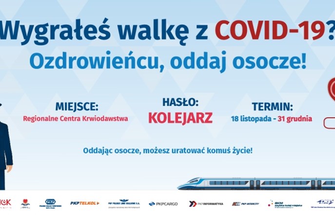 Wygrałeś z COVID-19? Oddaj osocze!