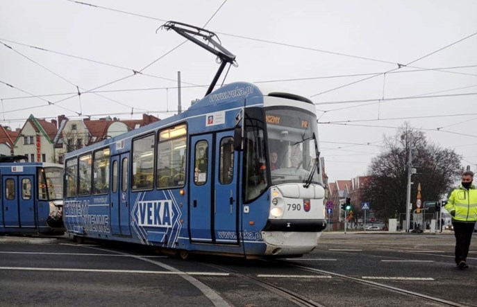 Szczecin: Pomyślny przejazd tramwaju na Wyszyńskiego