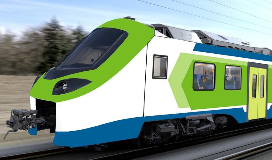 Alstom dostarczy do Włoch wodorowe zespoły trakcyjne Coradia Stream Alstom dostarczy do Włoch wodorowe zespoły trakcyjne Coradia Stream