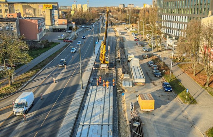 Łódź: Na Śmigłego-Rydza powstaje torowisko