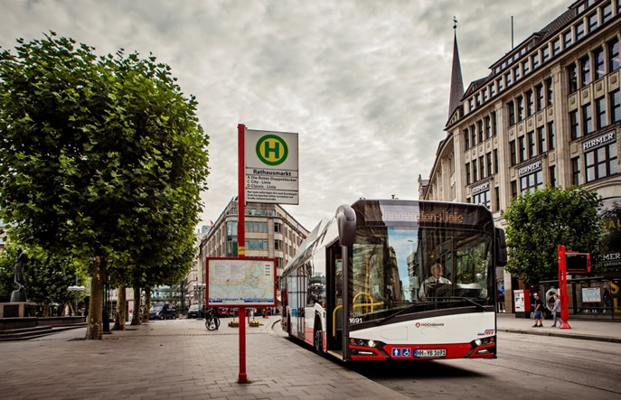 Solaris otrzymuje zlecenie w ramach przetargu na 530 elektrobusów dla Hamburga