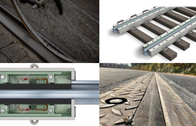 System VeloGleis od SEALable: Bezpieczeństwo rowerzystów na torowiskach tramwajowych 