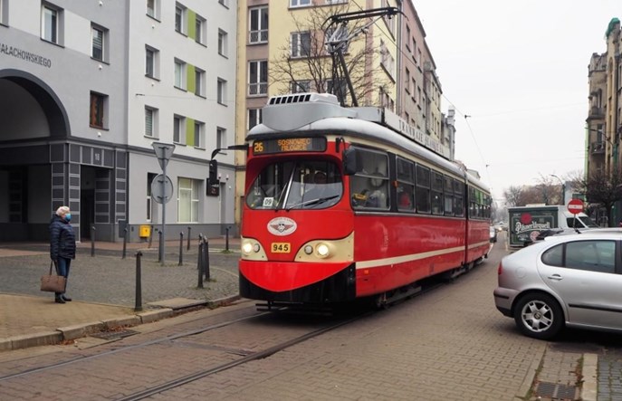 Sosnowiec: Startują prace na ul. Małachowskiego. Zmiana tras tramwajów