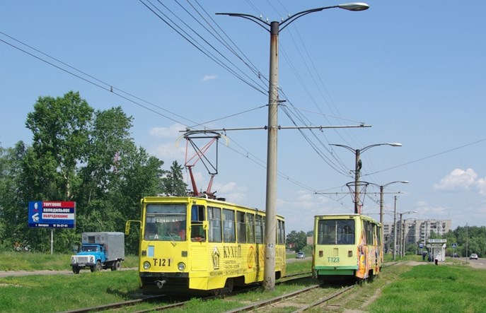 Zamieszanie z tramwajami w Angarsku