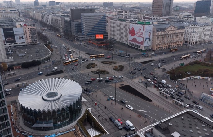 ZDM Warszawa z kolejnymi uzgodnieniami ws. pasów w rejonie Ronda Dmowskiego. Prace w tym roku? 
