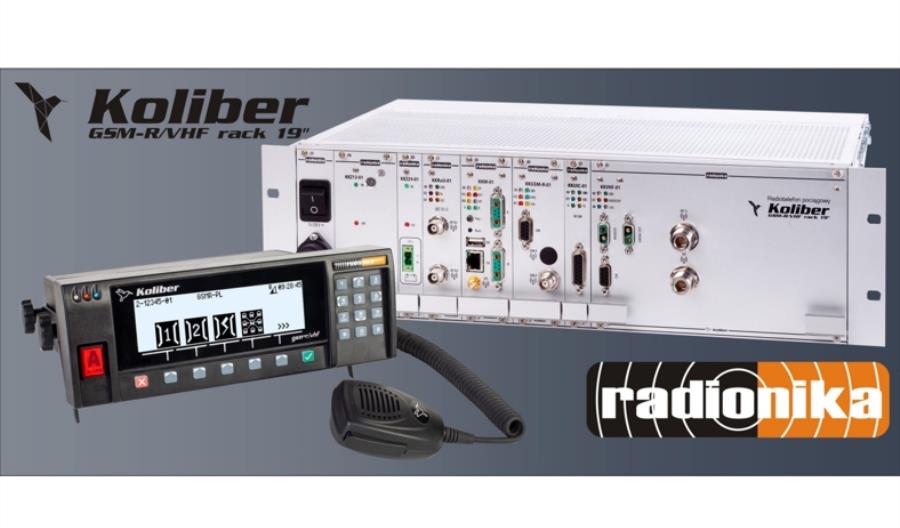 Radionika: Radiotelefon pociągowy Koliber GSM-R/VHF rack 19” dopuszczony do stosowania w Czechach Radionika: Radiotelefon pociągowy Koliber GSM-R/VHF rack 19” dopuszczony do stosowania w Czechach