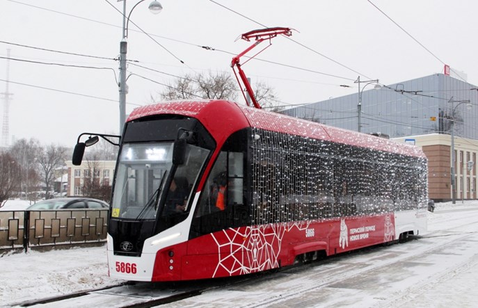PK TS przed czasem zakończył dostawy 15 tramwajów dla Permu