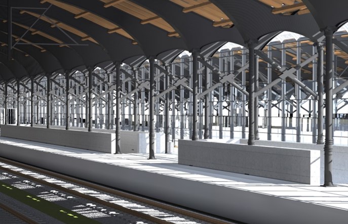 Jak pasażerowie dostaną się na nowe perony w Białystoku?