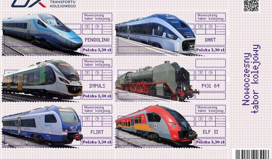 Polskie pociągi wracają na znaczki Poczty Polskiej Polskie pociągi wracają na znaczki Poczty Polskiej
