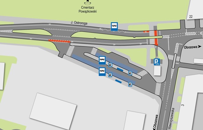 Warszawa: Nowa pętla autobusowa na Woli
