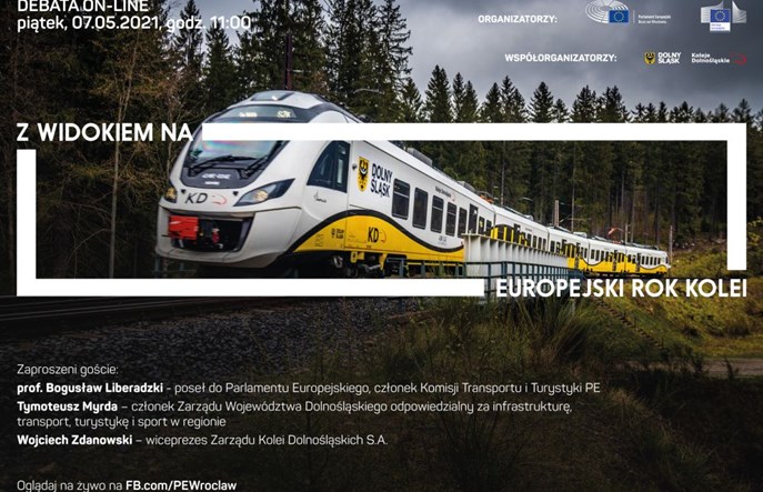 7 maja – debata „Z Widokiem na Europejski Rok Kolei”