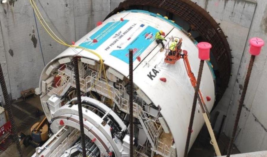 Łódzki tunel średnicowy: Mała tarcza rozpoczęła drążenie Łódzki tunel średnicowy: Mała tarcza rozpoczęła drążenie