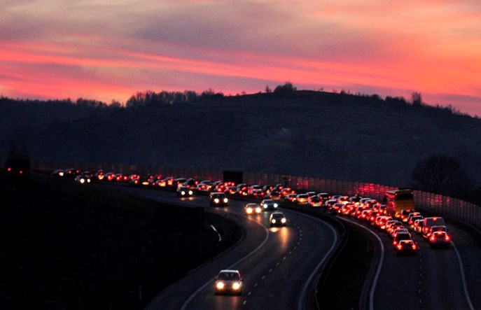 Pociągi Intercity stały w Krakowie z powodu korka na Zakopiance