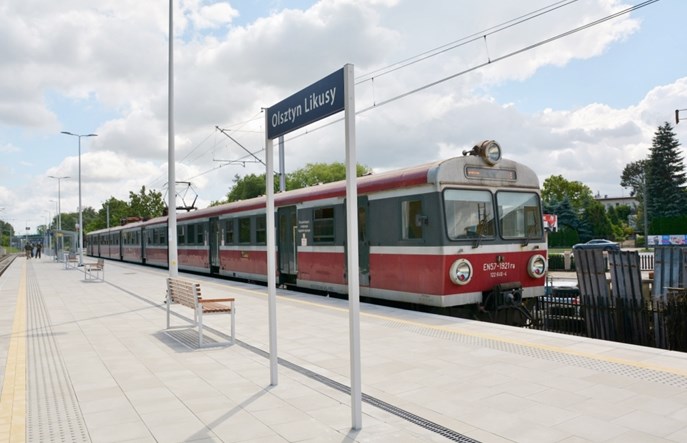 Olsztyn: Ruszyły trzy nowe przystanki kolejowe. Na razie dla 6,5 par połączeń