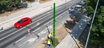 Poznań: Historyczny słup trolejbusowy wrócił na ul. Szelągowską