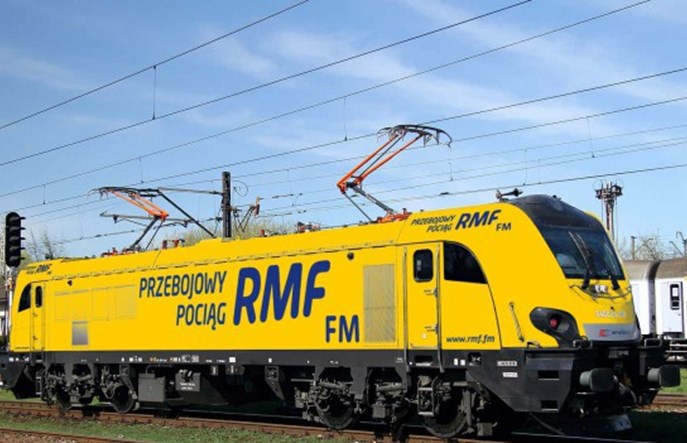 Griffin w żółtych barwach RMF FM. Przebojowy Pociąg ruszy z Rzeszowa do Gdyni