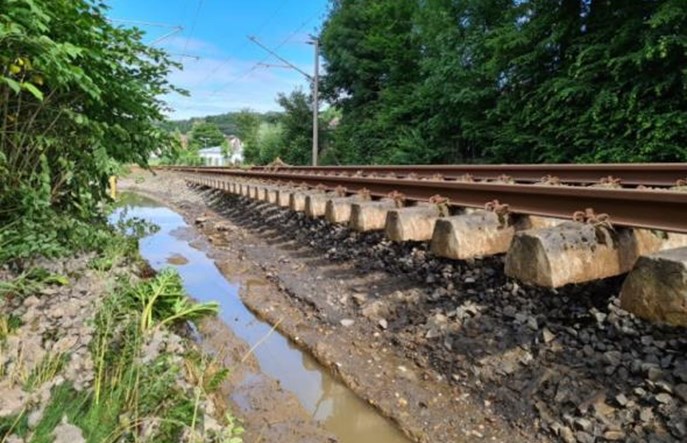 Deutsche Bahn szacują straty po powodziach na 1,3 mld euro