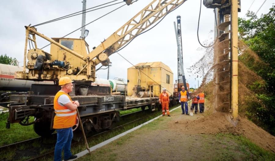 Ukraina. Elektryfikacja linii do Polski już na gruncie Ukraina. Elektryfikacja linii do Polski już na gruncie