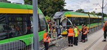 Zderzenie tramwajów w Poznaniu. Są ranni