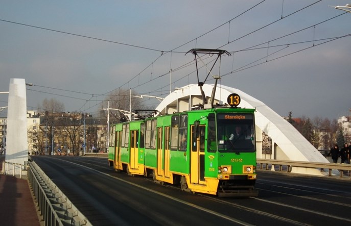 Poznań planuje rozbudować sieć tramwajową i wycofać wagony 105Na 