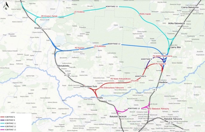 Białystok: Którędy pobiegnie kolejowa obwodnica?