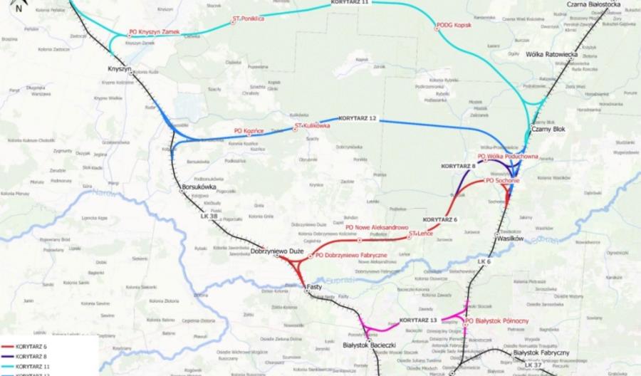 Białystok: Którędy pobiegnie kolejowa obwodnica? Białystok: Którędy pobiegnie kolejowa obwodnica?