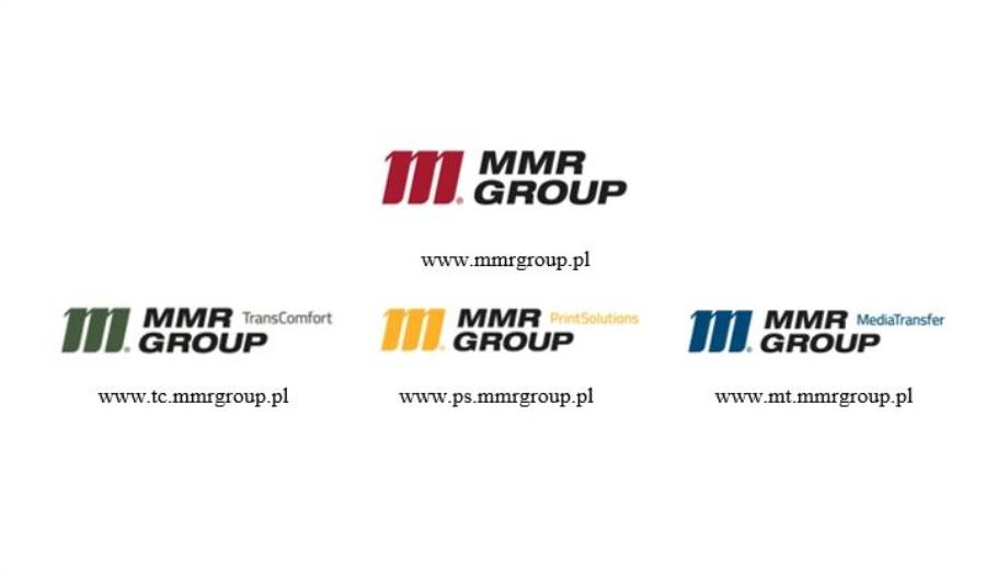 M&MR Trading Polska Sp. z o.o. – od dzisiaj MMR Group Polska Sp. z o.o. M&MR Trading Polska Sp. z o.o. – od dzisiaj MMR Group Polska Sp. z o.o.
