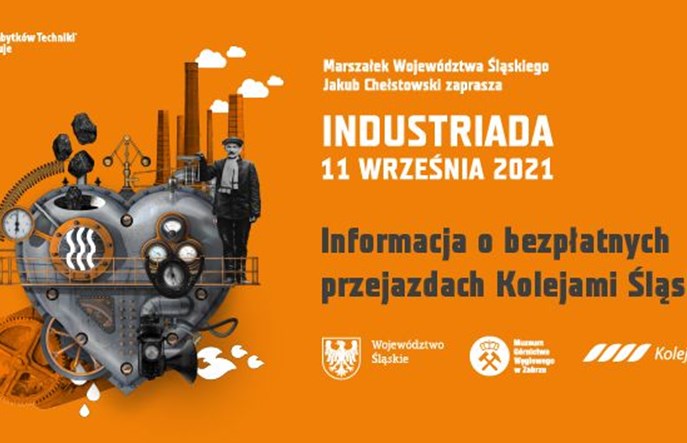 Koleje Śląskie oficjalnym organizatorem transportu podczas festiwalu Industriada
