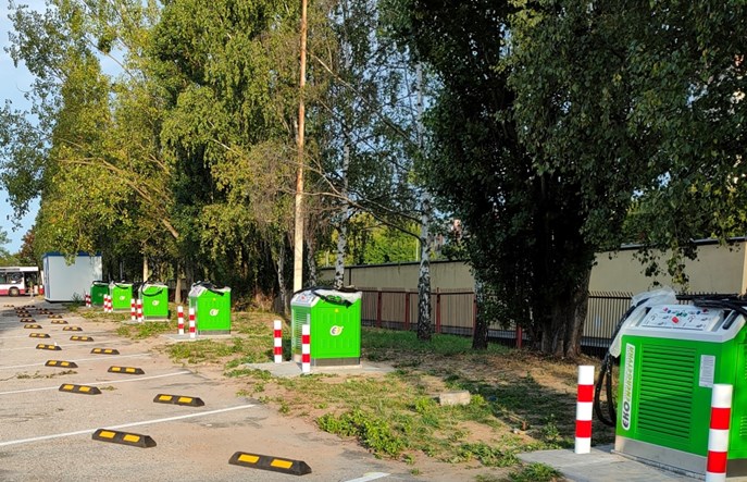 Szczecin. Zajezdnia Klonowica już z ładowarkami do elektrobusów  