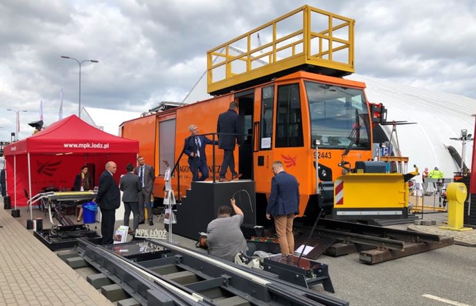 MPK Łódź: Techniczny 805Na na TRAKO 2021