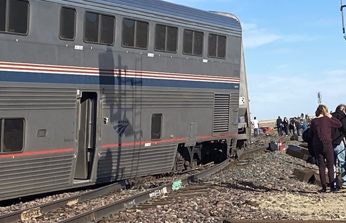 Katastrofa kolejowa w USA, nie żyją trzy osoby
