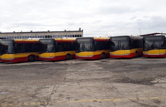 MZK Grudziądz kupił używane warszawskie Solarisy