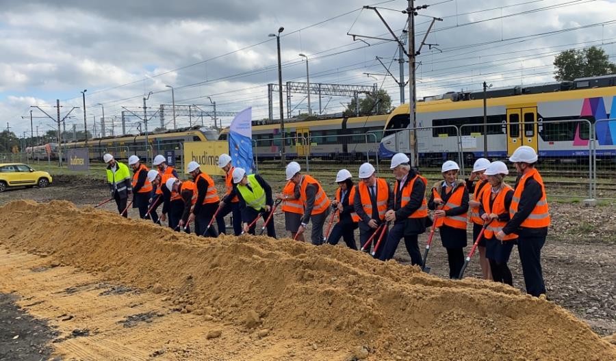 Budimex i KZN Rail rozpoczynają budowę bazy Kolei Małopolskich Budimex i KZN Rail rozpoczynają budowę bazy Kolei Małopolskich