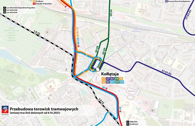 W Szczecinie trwa ogromna modernizacja torowisk