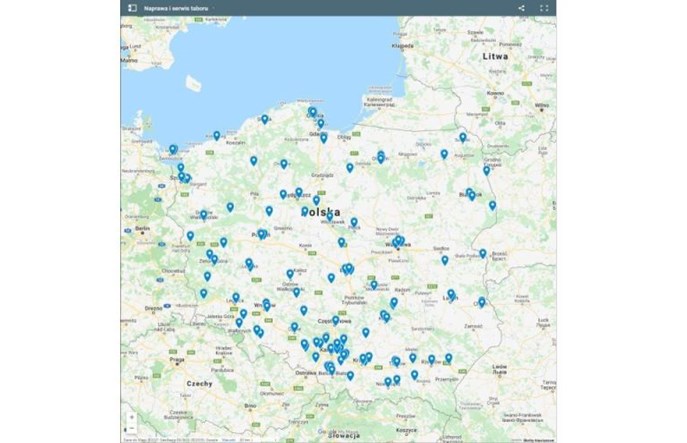 Punkty zaplecza technicznego jako obiekty infrastruktury usługowej