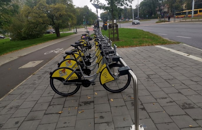 Łódź: Wojewódzki rower publiczny bez integracji z miejskim i bez kolejnych stacji 