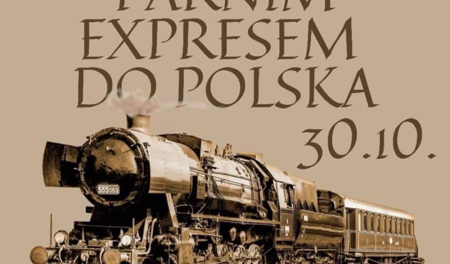 Czeski pociąg prowadzony parowozem wjedzie do Polski